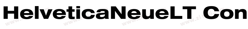HelveticaNeueLT Con字体转换
